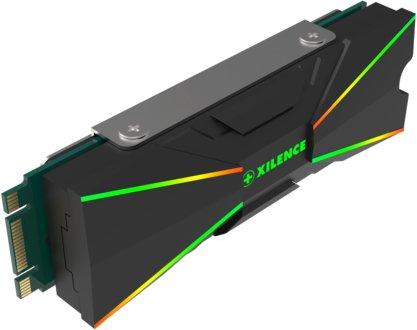 Радиатор для SSD Xilence XC401 M2SSD.B.ARGB - фото 3 - id-p213223719