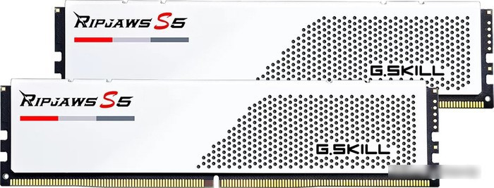 Оперативная память G.Skill Ripjaws S5 2x16ГБ DDR5 6000МГц F5-6000J3238F16GX2-RS5W - фото 1 - id-p213228058