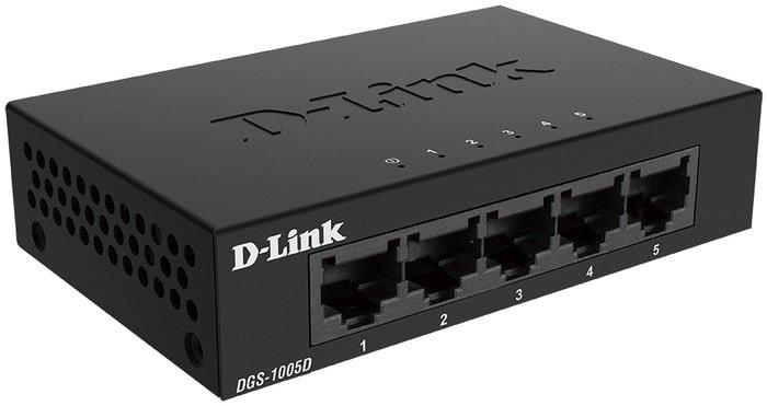 Неуправляемый коммутатор D-Link DGS-1005D/J2A - фото 2 - id-p213226647