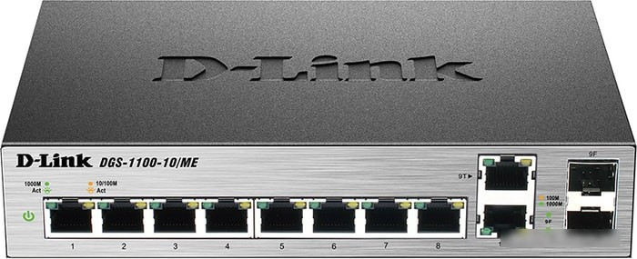Коммутатор D-Link DGS-1100-10/ME/A2A - фото 1 - id-p213226632