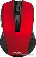 Мышь SVEN RX-350W (красный)