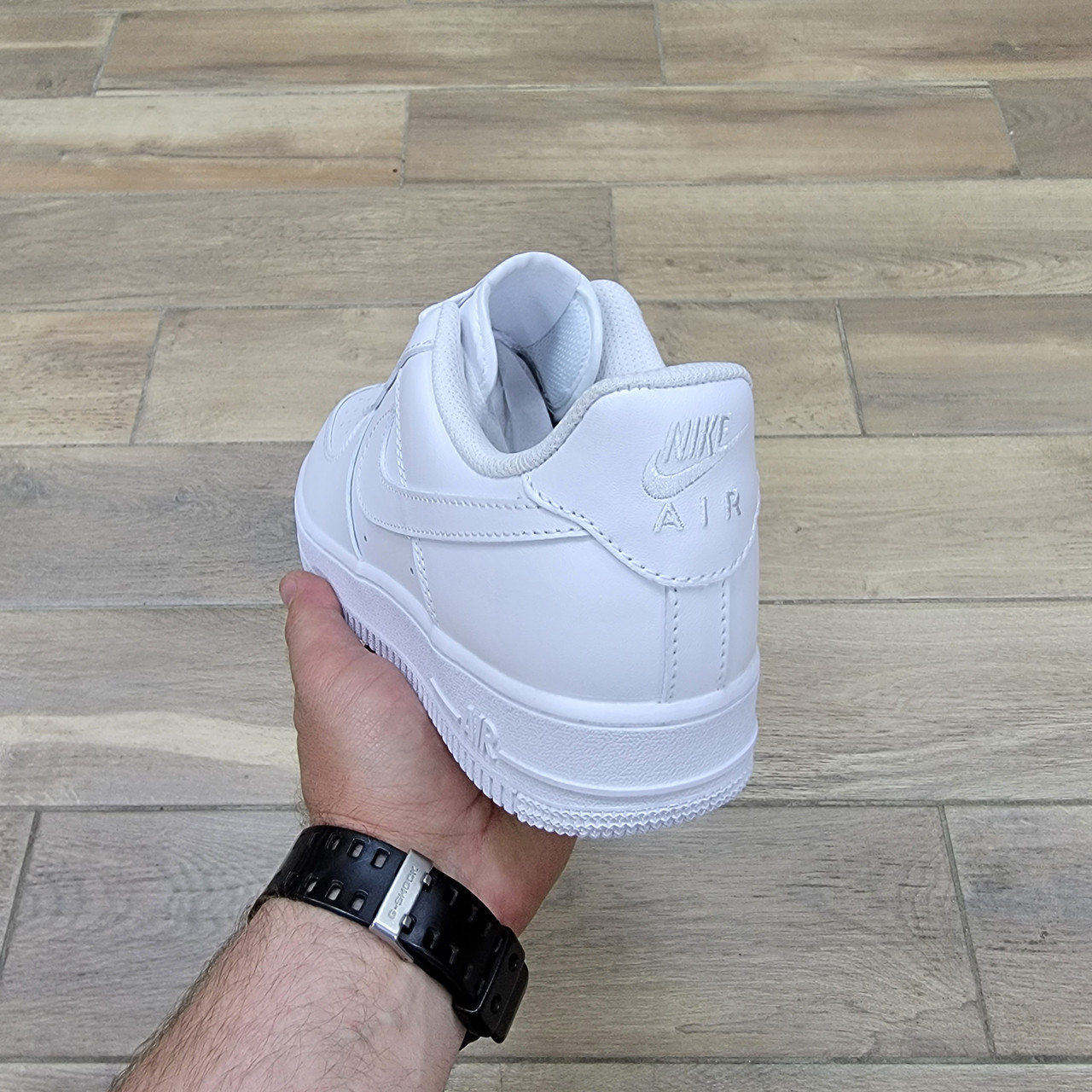 Кроссовки Nike Air Force 1 Low All White - фото 4 - id-p10261160