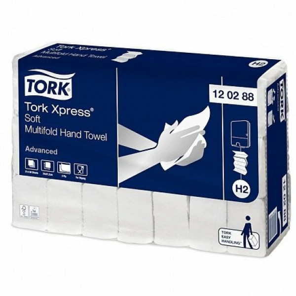 Полотенца TORK XPRESS листовые сложения Multifold мягкие 136л., арт.120288 - фото 1 - id-p213570447