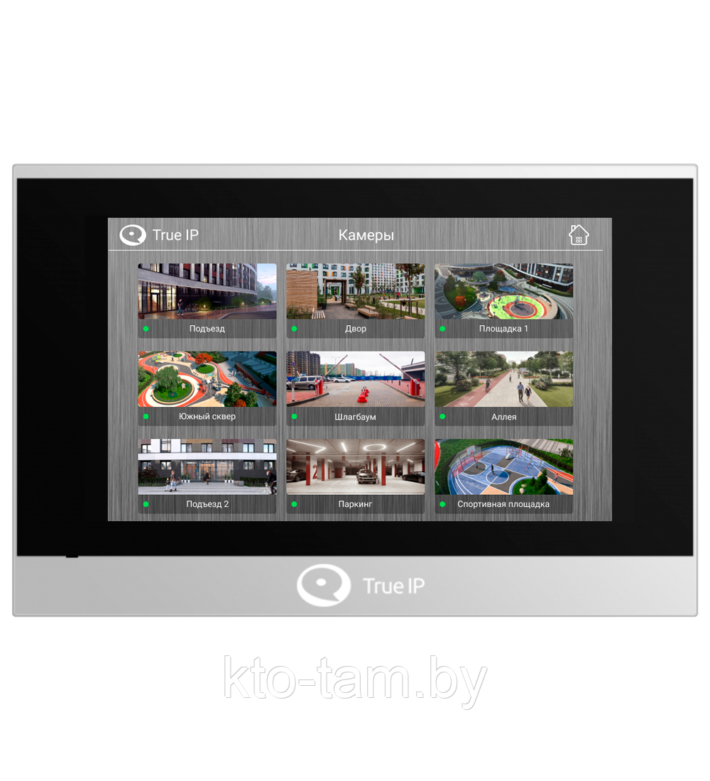 WiFi Android монитор TI-4107AB для True IP домофонов - фото 2 - id-p213577436