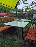 Кованый садовый стол, фото 2