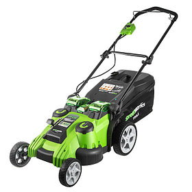 Газонокосилка аккумуляторная Greenworks TwinForce, 40V, 49 см, без АКБ и ЗУ