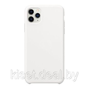 Бампер Silicone Case для iPhone 11 Pro белый