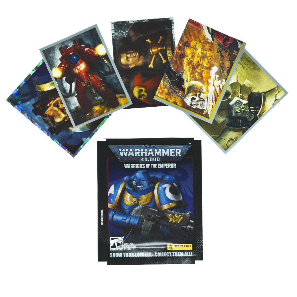 Бустер наклеек Panini - Warhammer 40,000: Warriors of the Emperor - фото 1 - id-p213584345