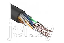 Кабель UTP 4pr 24awg CU медь cat5e 100мгц PE черный OUTDOOR бухта 25 м REXANT 01-0045-25, фото 2