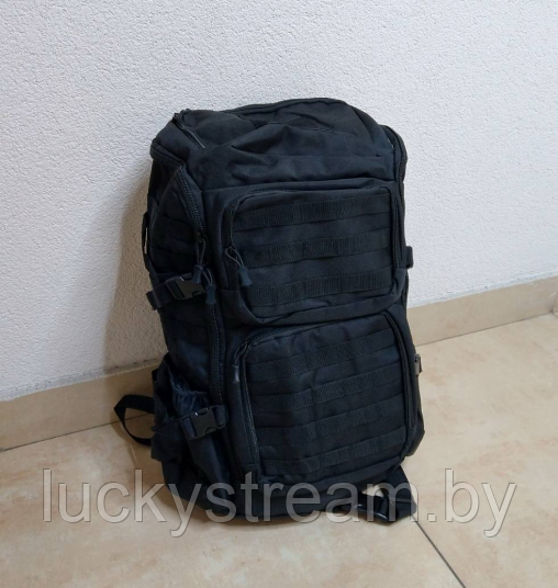 Рюкзак тактический ARMY BLACK 45 литров, черный - фото 2 - id-p213586037