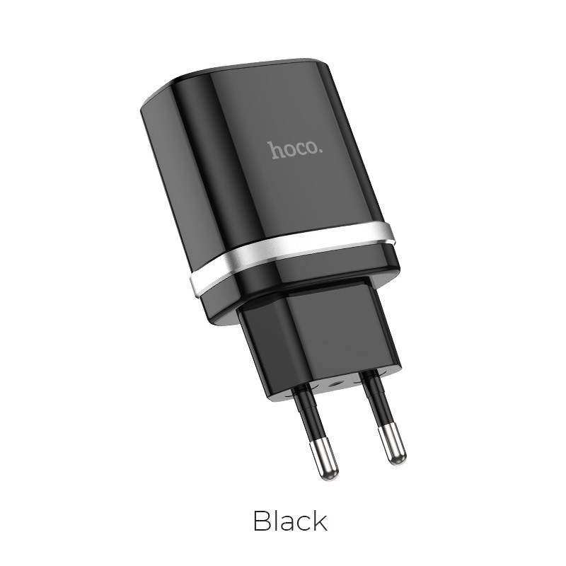Сетевое зарядное устройство - HOCO C12Q, 5-12V, 3000mA, 18W, 1xUSB, QC3.0(быстрая зарядка) + MicroUSB кабель - фото 8 - id-p213586263