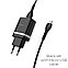 Сетевое зарядное устройство - HOCO C12Q, 5-12V, 3000mA, 18W, 1xUSB, QC3.0(быстрая зарядка) + MicroUSB кабель, фото 2