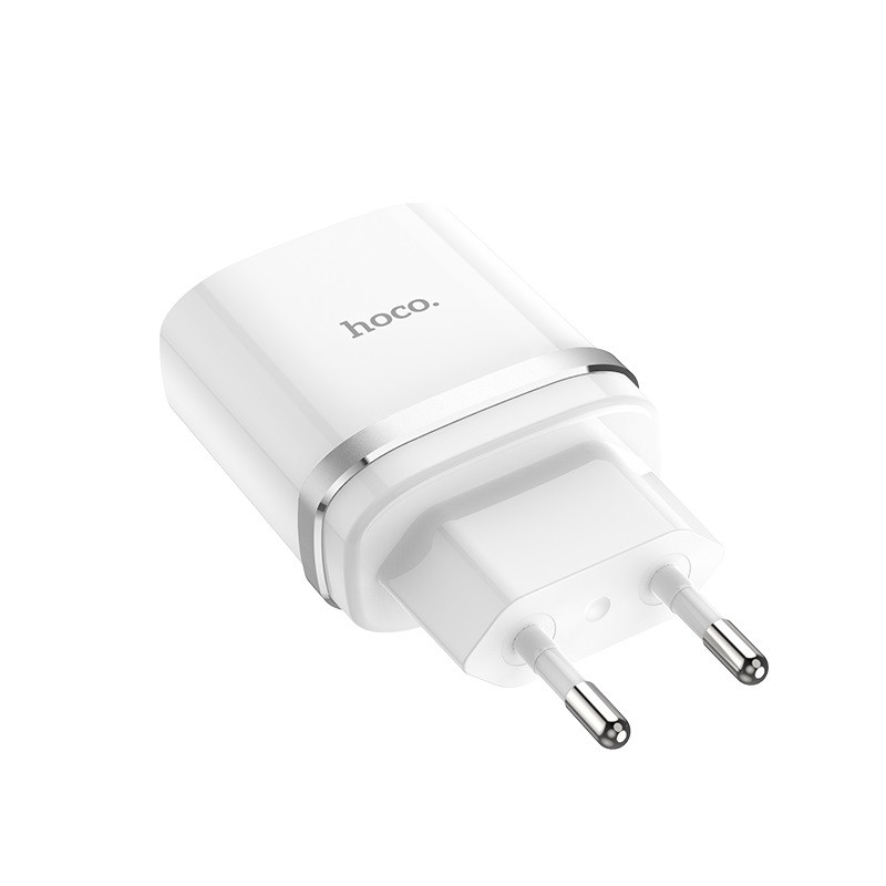 Сетевое зарядное устройство - HOCO C12Q, 5-12V, 3000mA, 18W, 1xUSB, QC3.0(быстрая зарядка) + Type-C кабель - фото 4 - id-p213586309