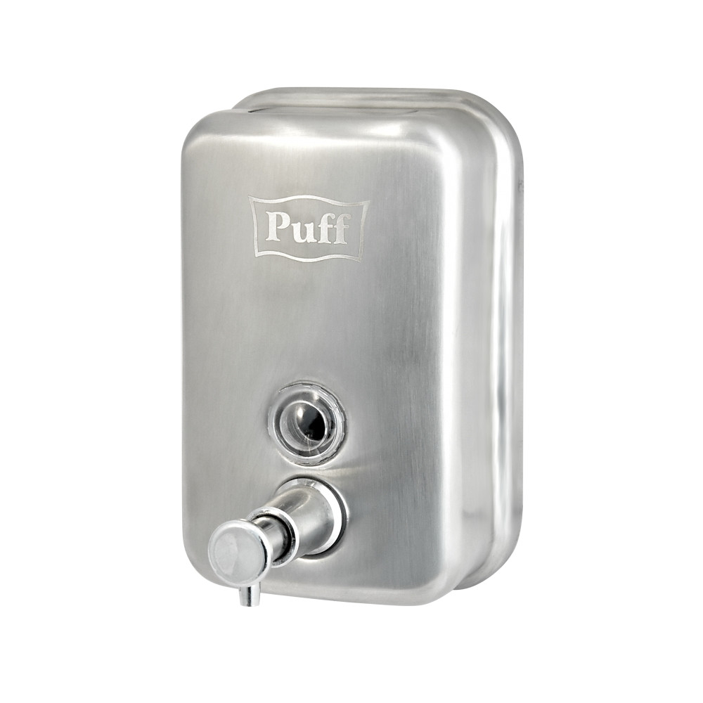 Дозатор для жидкого мыла Puff-8605m нержавейка, 500мл (матовый) - фото 10 - id-p84990997