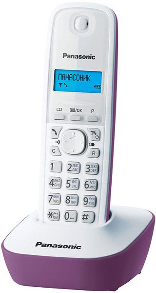 Радиотелефон Panasonic KX-TG1611RUF - фото 1 - id-p212881037