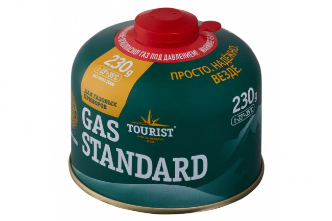 Баллон газовый TOURIST Gas Standard TBR-230 - фото 1 - id-p194259110