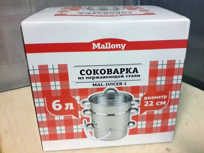 Соковарка Mallony MAL-JUICER-1 (6 л) - фото 3 - id-p194257577