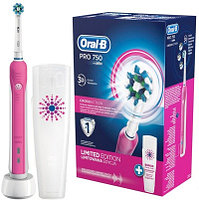 Электрическая зубная щетка Braun PRO 750 Cross Action Pink (D16.513.UX)
