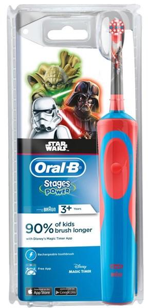 Электрическая зубная щетка Braun Oral-B Stages Power (D12.513K) Star Wars - фото 1 - id-p194256722