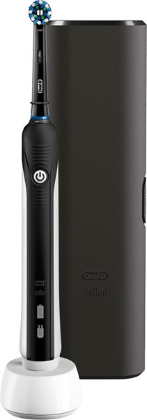 Электрическая зубная щетка Braun Oral-B Pro 750 Cross Action Black Edition (D16.513.UX) - фото 1 - id-p194257815