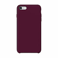 Бампер Silicone Case для iPhone 6 Plus / 6s Plus марсала