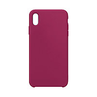 Бампер Silicone Case для iPhone Xs Max марсала