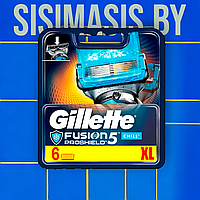 Сменные кассеты для бритья Gillette Fusion5 Proshield Chill, оригинал, 6 шт.