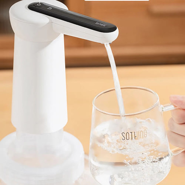 Автоматическая помпа Sothing Water Drinking Machine Pro DSHJ-S-2205 (Белый) - фото 5 - id-p213587084