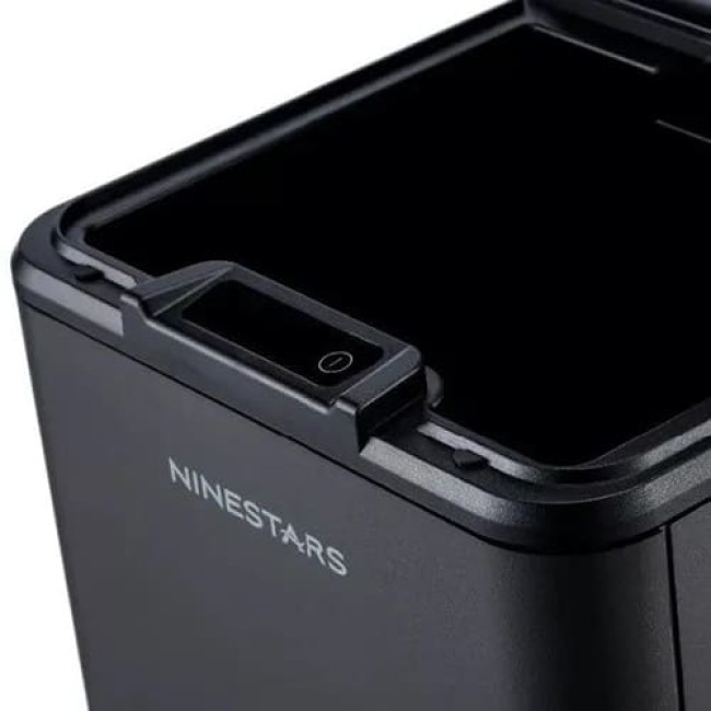 Умное мусорное ведро Ninestars Waterproof Sensor Trash Can 10л DZT-10-35S (Черный) - фото 5 - id-p213587086
