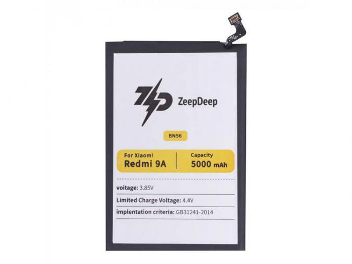 Аккумулятор ZeepDeep Asia (схожий с BN56) для Xiaomi Redmi 9A / 9C 888687 - фото 1 - id-p213589506