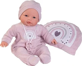 Кукла Antonio Juan мягконабивная озвученная Бимба с подушкой 14360, 37 см