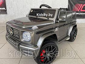 Детский электромобиль RiverToys Mercedes-Benz G63 O111OO (серый глянец) Лицензия