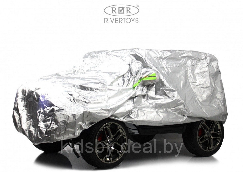 Детский электромобиль RiverToys Mercedes-AMG G63 G111GG (красный глянец) Двухместный Полноприводный Лицензия - фото 6 - id-p213593199