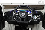 Детский электромобиль RiverToys Mercedes-Benz G500 E333EE (белый) Полноприводный, фото 4