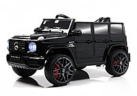 Детский электромобиль RiverToys Mercedes-Benz G63 O111OO (черный глянец) Лицензия