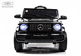 Детский электромобиль RiverToys Mercedes-Benz G63 O111OO (черный глянец) Лицензия, фото 2