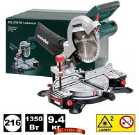 Торцовочная пила Metabo KS 216 M (619216000)