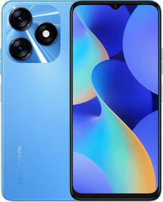 Смартфон TECNO Spark 10 4/128Gb, голубой - фото 1 - id-p212784780