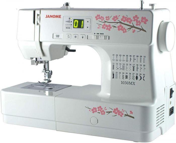 Швейная машина JANOME 1030 MX белый - фото 3 - id-p213241540