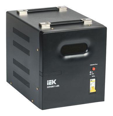 Стабилизатор напряжения IEK Expand, 4кВт черный [ivs21-1-005-11] - фото 1 - id-p213282360