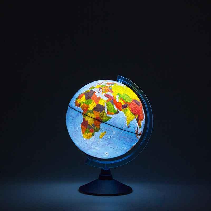 Глобус Земли Физико-политический. d=25 см. Ве012500257 - фото 2 - id-p213594730