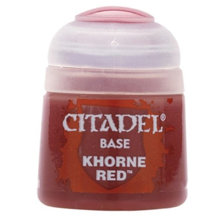 Citadel: Краска Base Khorne Red (арт. 21-04) - фото 1 - id-p213594743