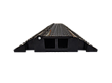 Кабель-канал ККР 2-12 Черная крышка (2 канала 30х33 мм) цвет черный Россия, фото 2