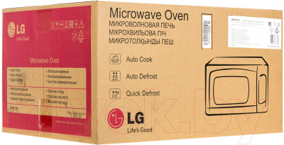 Микроволновая печь LG MS2044V - фото 6 - id-p213604470