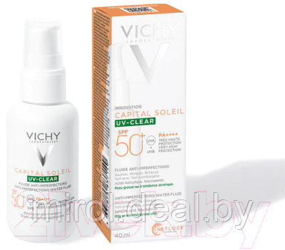 Крем солнцезащитный Vichy Против несовершенств SPF50+ - фото 4 - id-p213654809