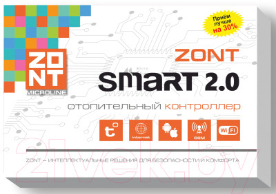 Термостат для климатической техники Zont Smart 2.0 744 / ML00004479 - фото 3 - id-p213640163