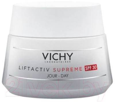 Набор косметики для лица Vichy Liftactiv Supreme Крем SPF30 50мл+Сыворотка д/лица Гиалурон 30мл - фото 2 - id-p213670075