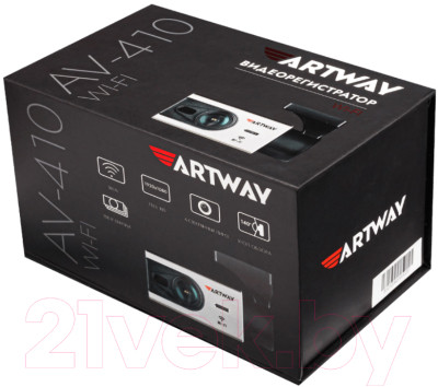 Автомобильный видеорегистратор Artway AV-410 - фото 10 - id-p213681254