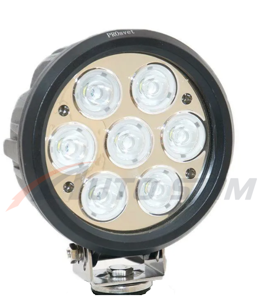 Прожектор круглый 7SMD 70W дальний 160mm