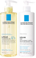 Набор косметики для тела La Roche-Posay Lipikar Масло для душа Ap+ 400мл+Молочко для сухой кожи 400мл